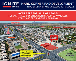 More details for 2020 N Mesa Dr, Mesa, AZ - Land for Lease