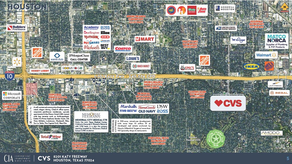 8201 Katy Fwy, Houston, TX 77024 CVS HOUSTON, TX
