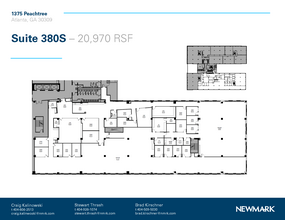 1375 Peachtree St NE, Atlanta, GA for lease Floor Plan- Image 1 of 1