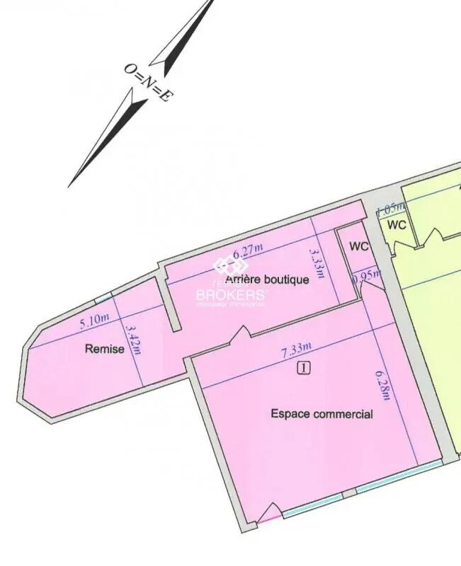 Retail in Draguignan for sale Floor Plan- Image 1 of 2