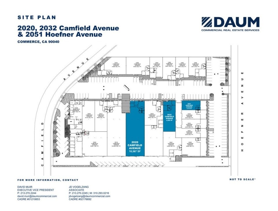 2000-2032 Camfield Ave, Commerce, CA for lease Floor Plan- Image 1 of 1