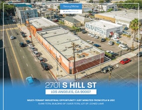 2701-2711 S Hill St, Los Angeles, CA - AERIAL  map view - Image1