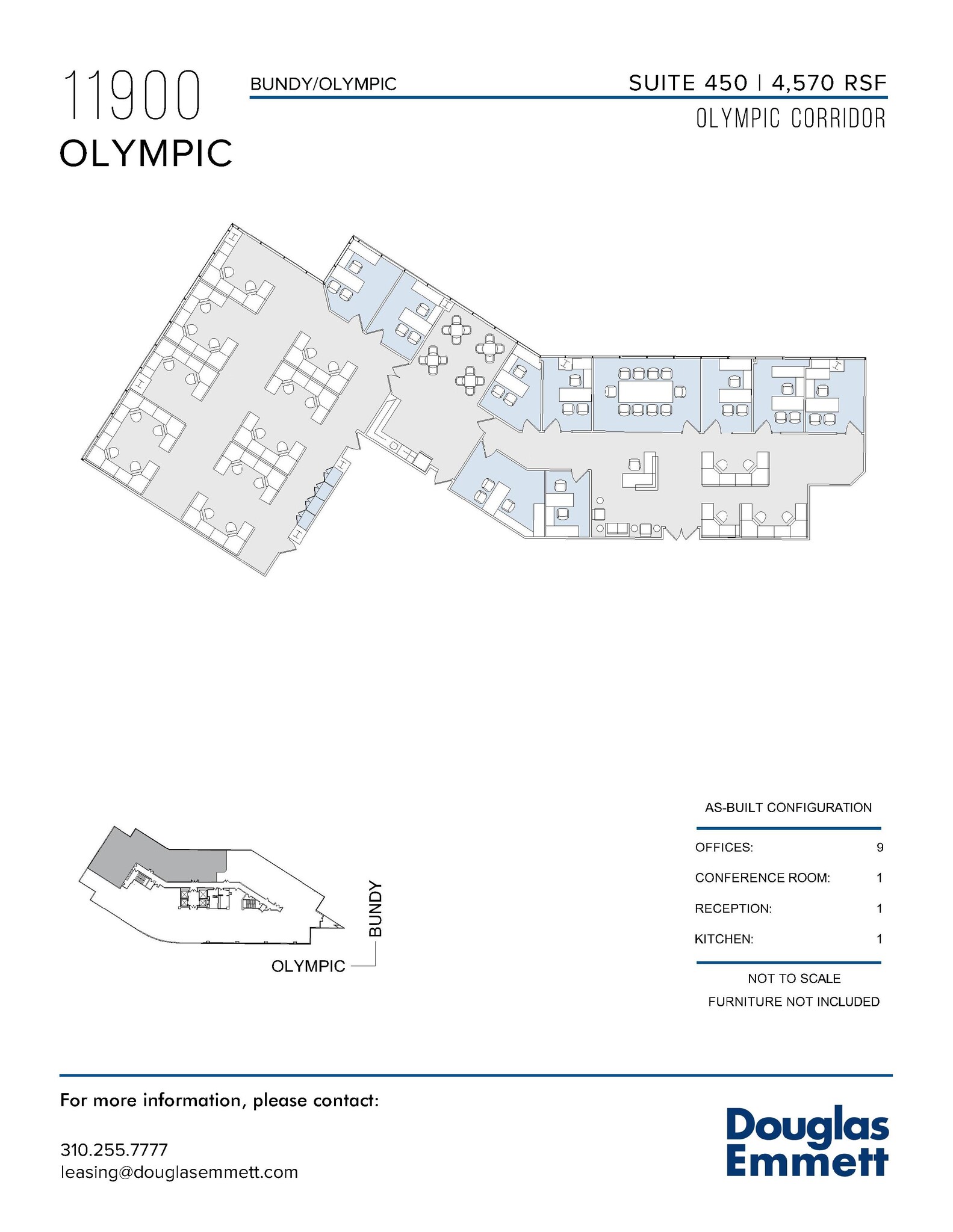 11900 W Olympic Blvd, Los Angeles, CA for lease Floor Plan- Image 1 of 1