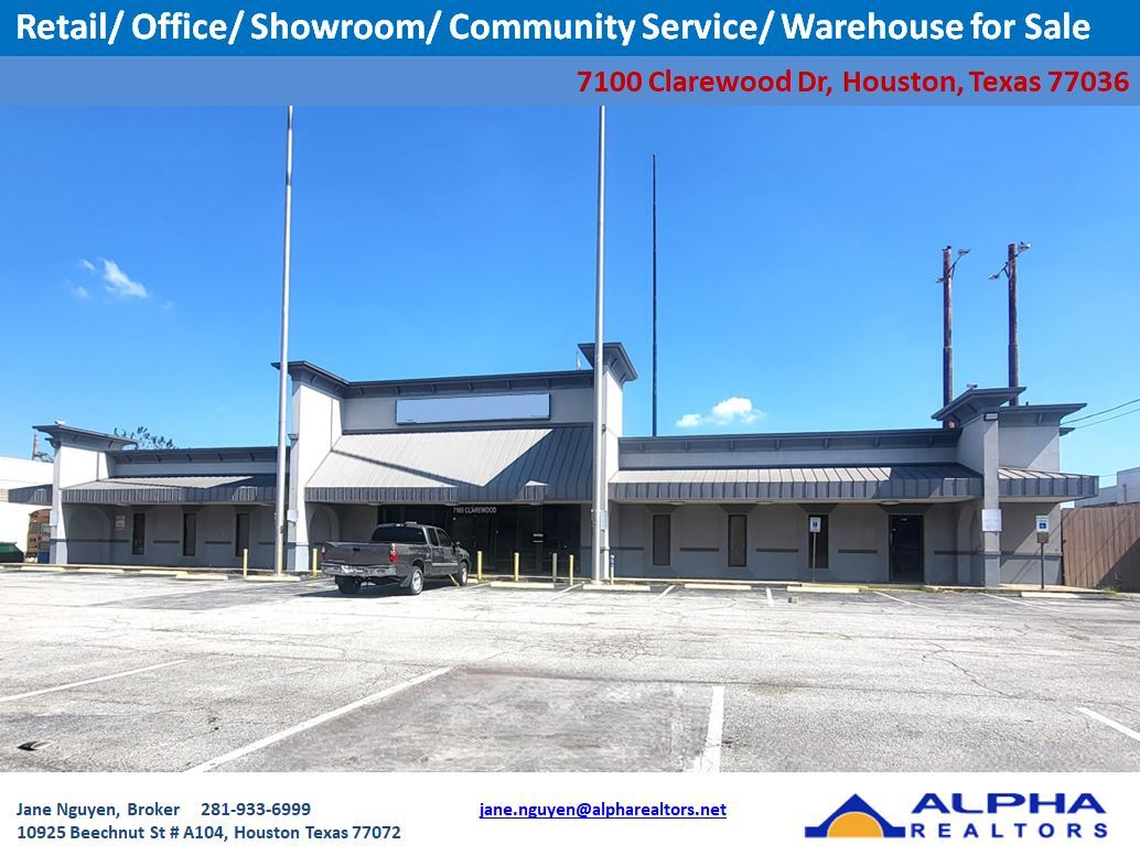 7100 Clarewood Dr, Houston, TX for sale Building Photo- Image 1 of 7