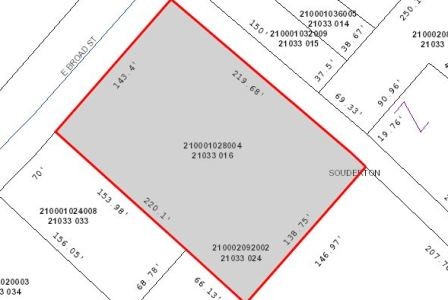 650 E Broad St, Souderton, PA for sale - Plat Map - Image 2 of 18