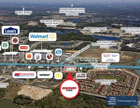 US HWY 27, Clermont, FL - AERIAL  map view - Image1