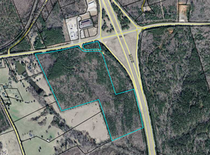 Hwy 34 & I-77, Ridgeway, SC - aerial  map view