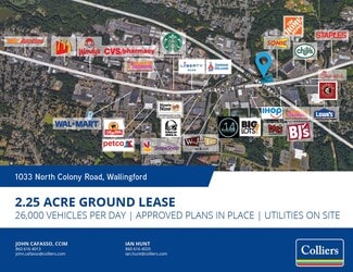 More details for 1033 N Colony Rd, Wallingford, CT - Land for Lease