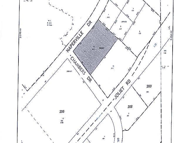 1201-1225 Naperville Dr, Romeoville, IL for lease - Plat Map - Image 2 of 3