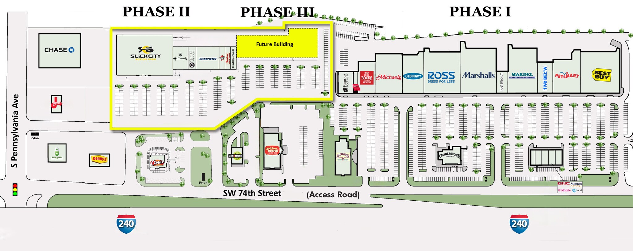 1401 SW 74th St, Oklahoma City, OK for lease Site Plan- Image 1 of 3