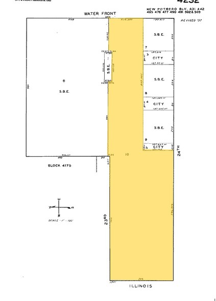 435 23rd St, San Francisco, CA for lease - Plat Map - Image 2 of 8