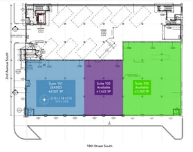 201 18th St S, Birmingham, AL for lease Site Plan- Image 2 of 2