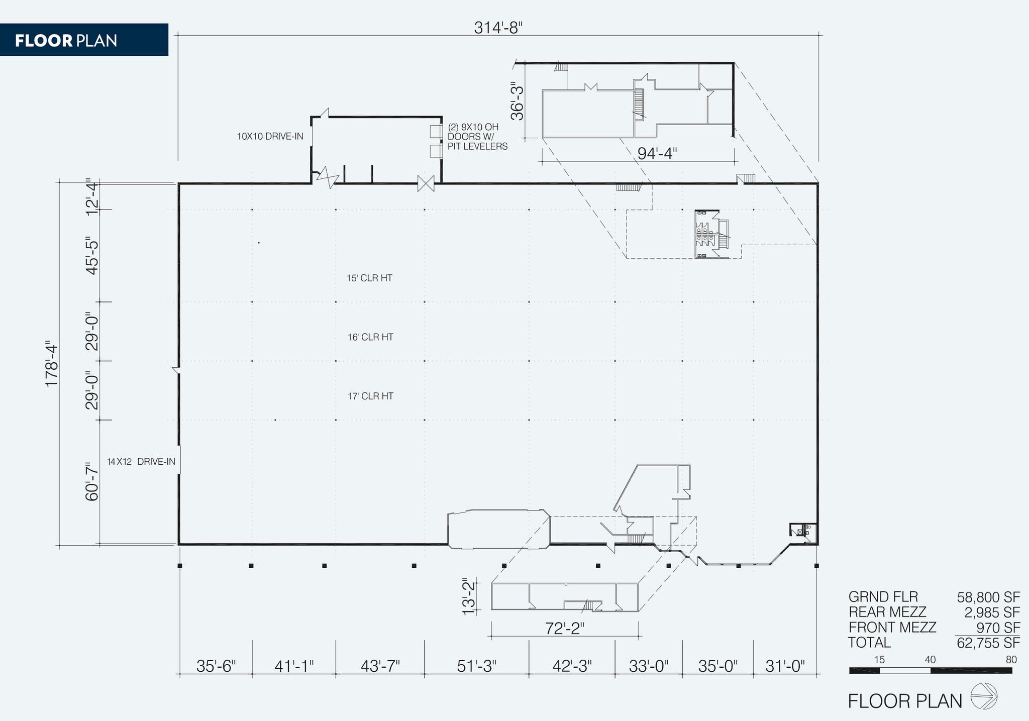 6401 Colerain Ave, Cincinnati, OH for lease Floor Plan- Image 1 of 4