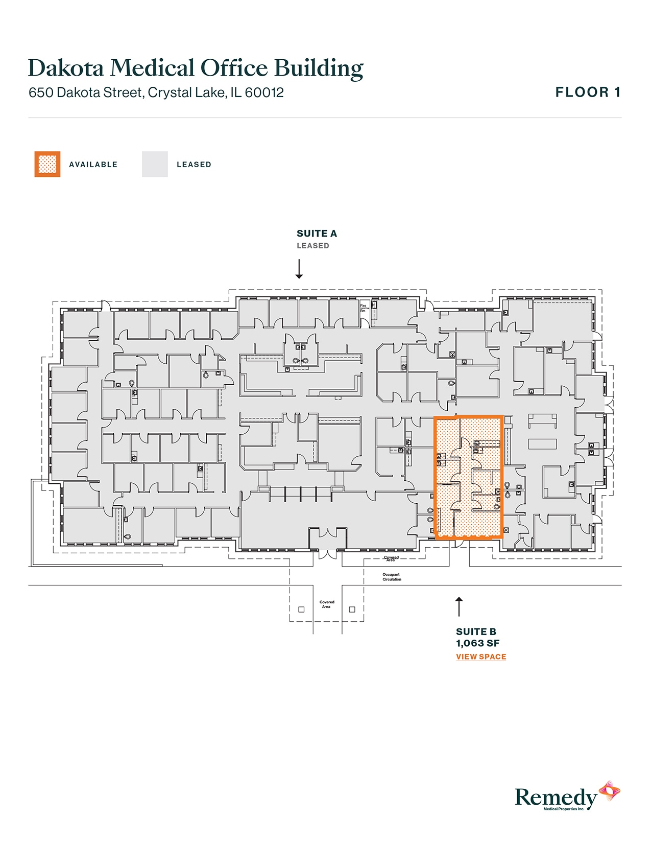 650 Dakota St, Crystal Lake, IL for lease Floor Plan- Image 1 of 1