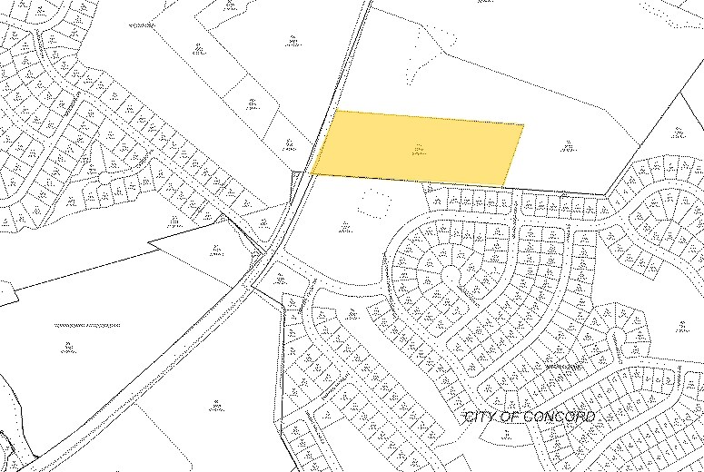 Harris Rd, Concord, NC for sale Plat Map- Image 1 of 1