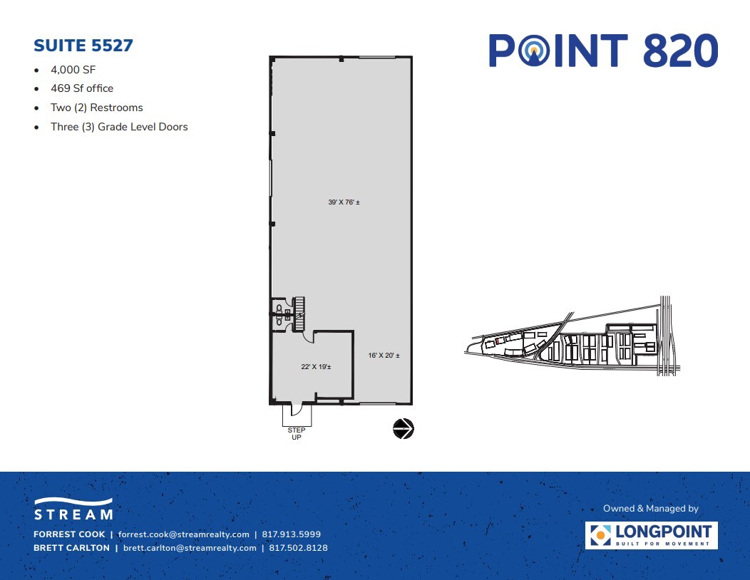 5721 E Rosedale St, Fort Worth, TX for lease Floor Plan- Image 1 of 1