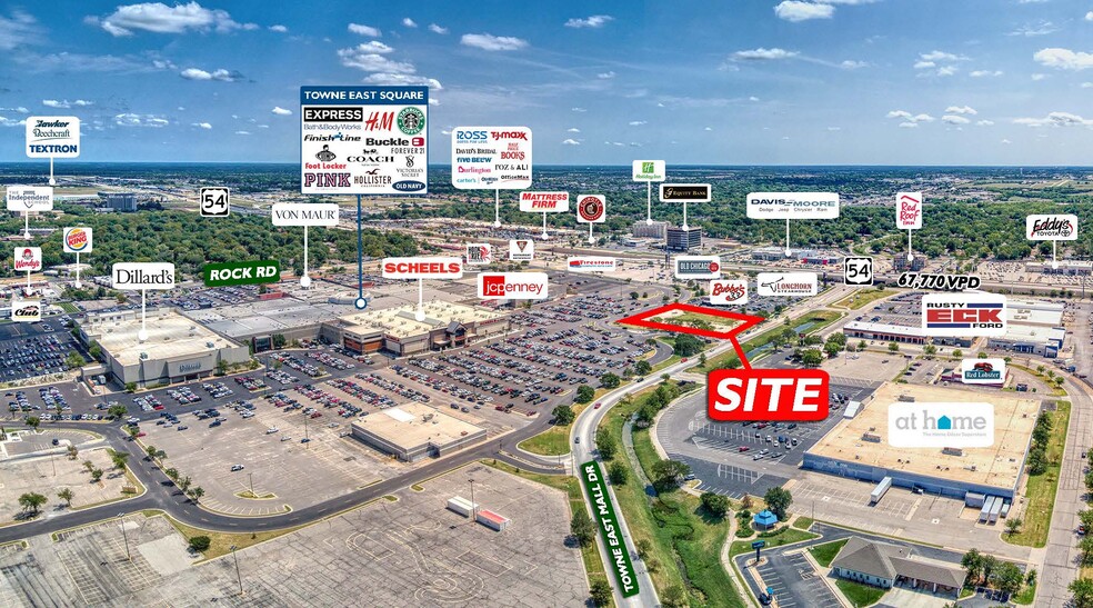 368 Towne East Mall, Wichita, KS for sale - Building Photo - Image 1 of 4