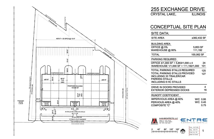 255 Exchange, Crystal Lake, IL for sale - Floor Plan - Image 2 of 3