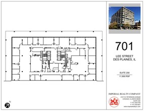 701 Lee St, Des Plaines, IL for lease Floor Plan- Image 1 of 15