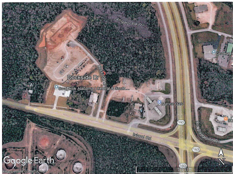 6480 Dockside Dr, Theodore, AL for lease - Aerial - Image 3 of 3