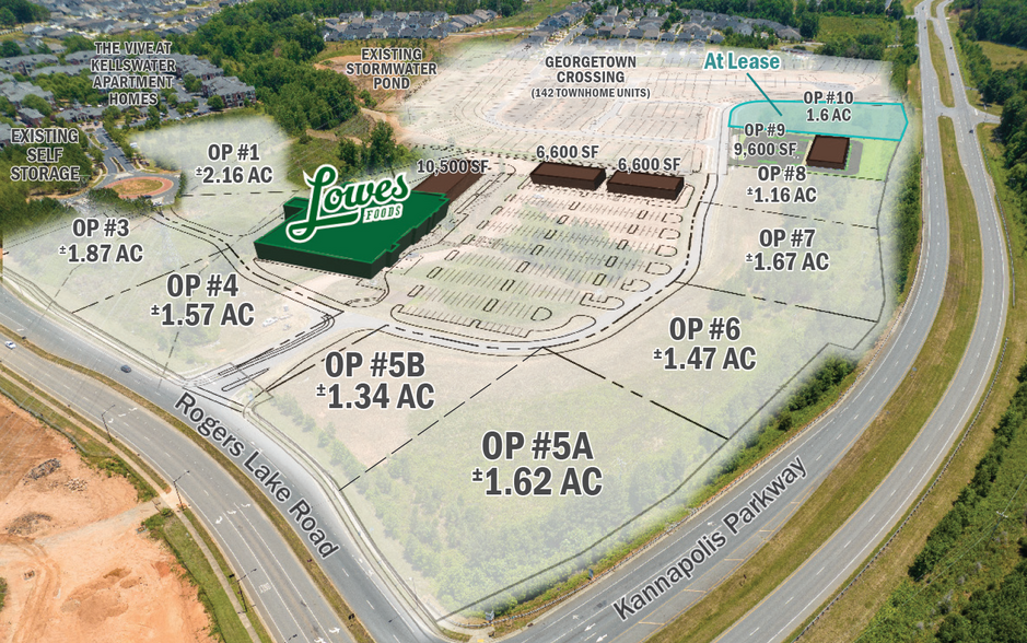 Kannapolis Pky & Rogers Lake Rd, Kannapolis, NC for lease - Building Photo - Image 1 of 7