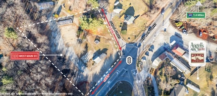 290 West Main Street St, Hopkinton, MA - AERIAL  map view - Image1