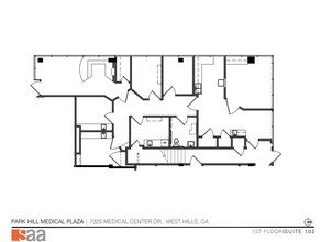 7325 Medical Center Dr, West Hills, CA for lease Floor Plan- Image 1 of 1