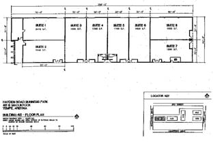 410 S Perry Ln, Tempe, AZ for lease Site Plan- Image 1 of 1