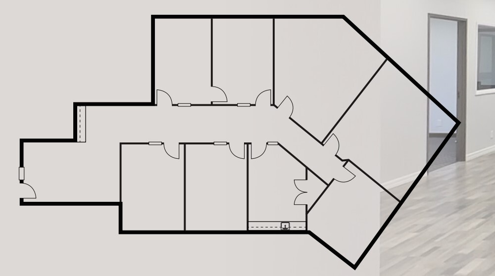 129 W Wilson St, Costa Mesa, CA for lease Floor Plan- Image 1 of 1