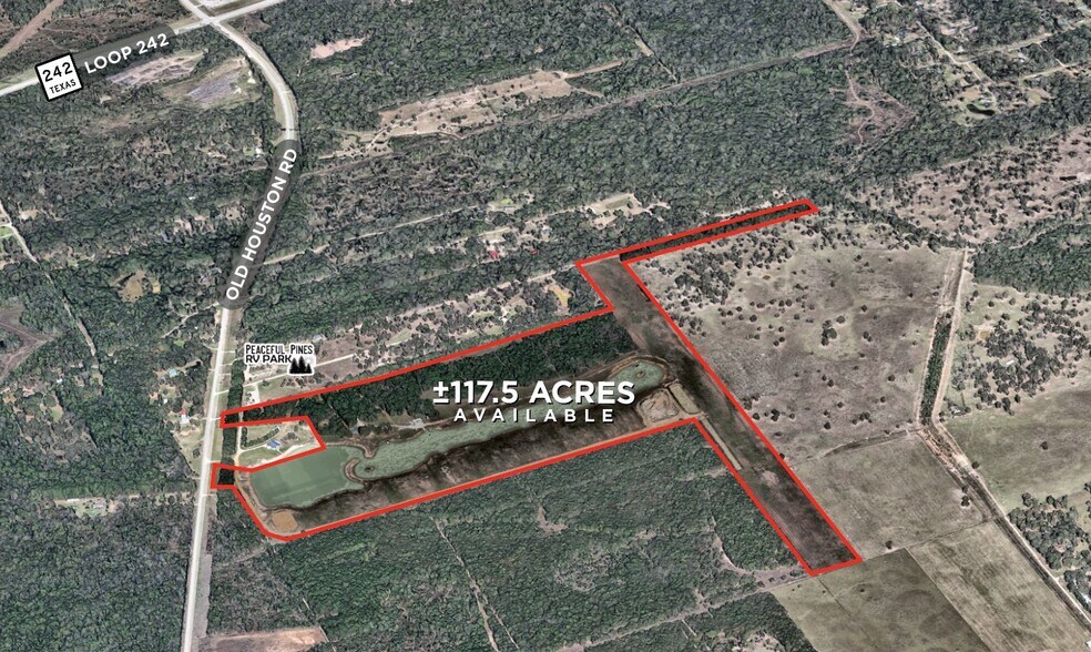 17247 Old Houston Rd, Conroe, TX for sale - Aerial - Image 1 of 1