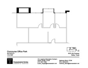 6350 LBJ Fwy, Dallas, TX for lease Floor Plan- Image 1 of 1