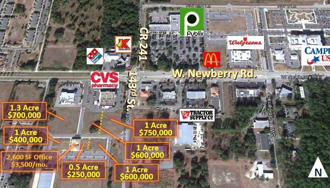 14407 SW 2nd Pl, Newberry, FL for sale Primary Photo- Image 1 of 1