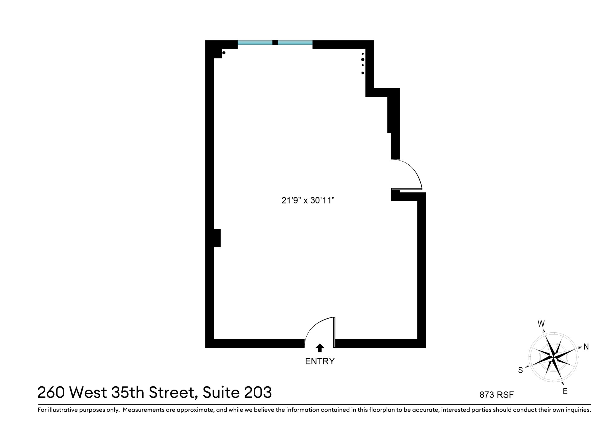 260 W 35th St, New York, NY for lease Interior Photo- Image 1 of 1