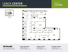 3355 Lenox Rd NE, Atlanta, GA for lease Floor Plan- Image 1 of 1