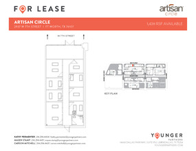 2973 W 7th St, Fort Worth, TX for lease Floor Plan- Image 1 of 2