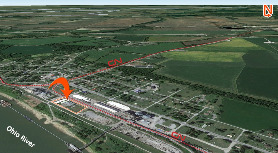 100 Ohio Ave, Mound City, IL for sale - Building Photo - Image 3 of 5