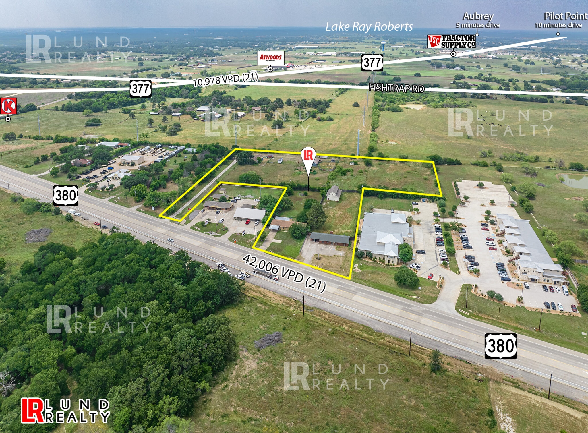 TBD 6.64 AC U.S. 380, Cross Roads, TX for sale Building Photo- Image 1 of 6