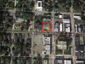 120-180 W Main St, Danville, IN - aerial  map view