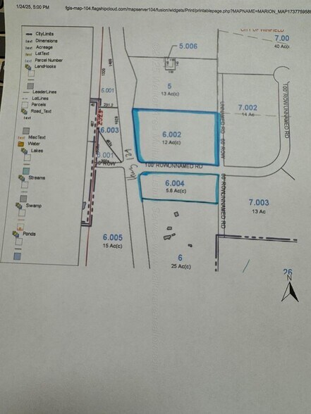 AL 129 Winfield AL, Winfield, AL for sale - Plat Map - Image 2 of 2