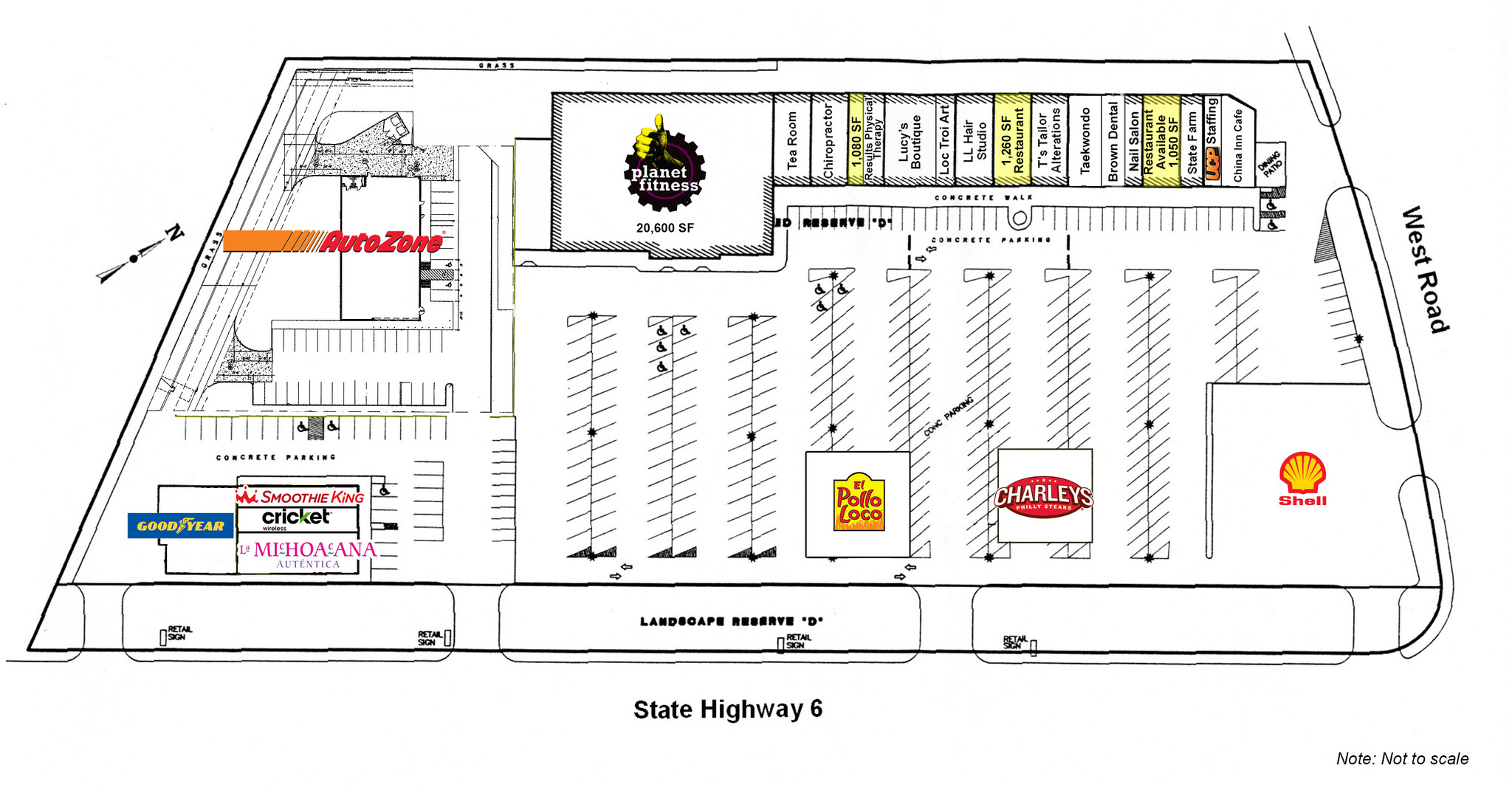 8475 N Hwy 6, Houston, TX for lease Site Plan- Image 1 of 1