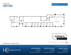 1999 Bryan St, Dallas, TX for lease Floor Plan- Image 1 of 1