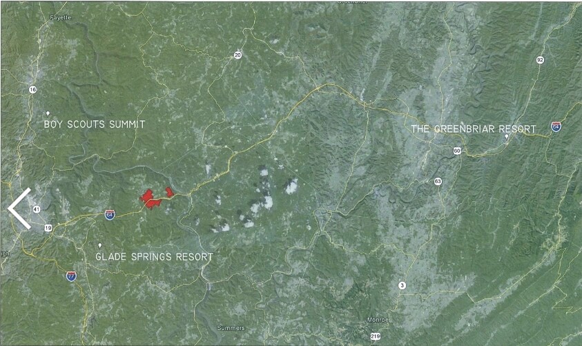 Irish Mountain Rd & I-64, Shady Spring, WV for sale Primary Photo- Image 1 of 1