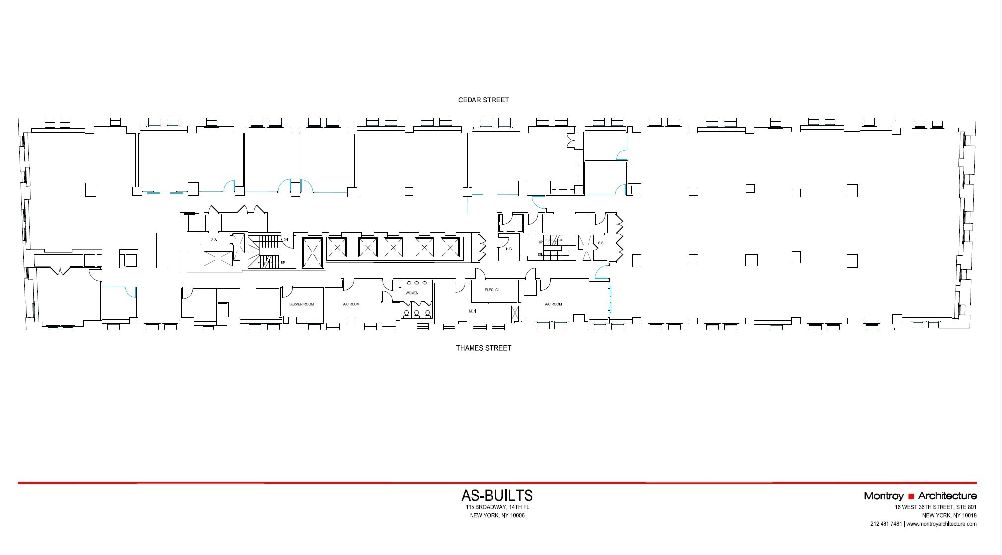 111 Broadway, New York, NY for lease Floor Plan- Image 1 of 1