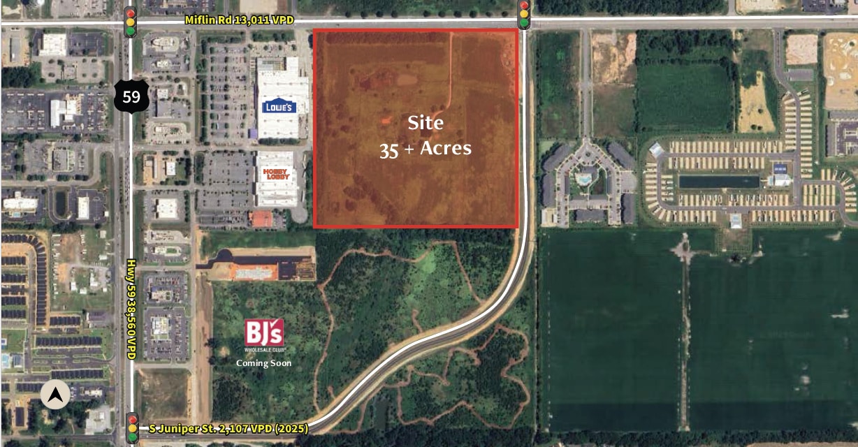 20324 Miflin Rd, Foley, AL for sale Aerial- Image 1 of 4