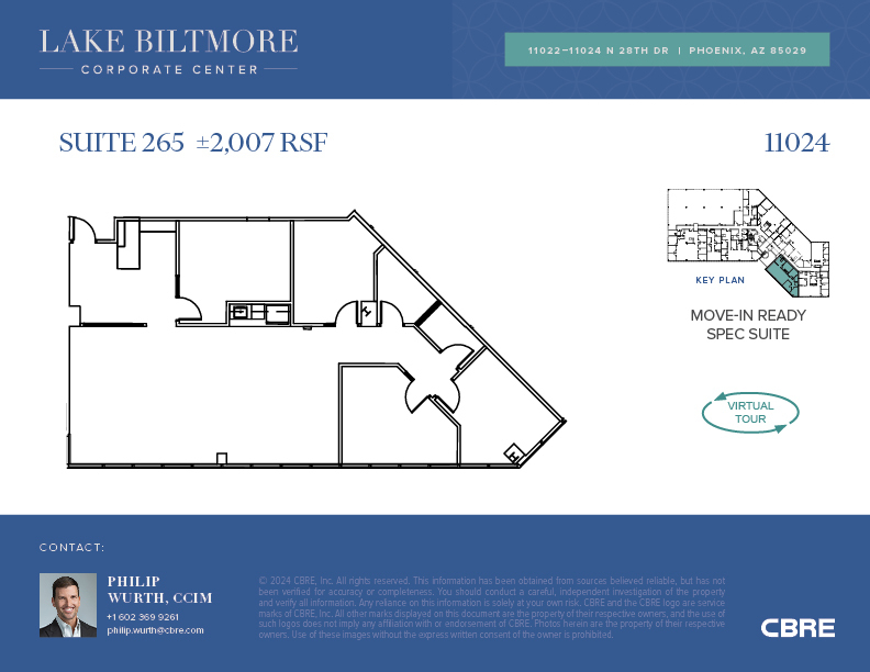 11022-11024 N 28th Dr, Phoenix, AZ for lease Floor Plan- Image 1 of 1