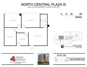 12801 N Central Expy, Dallas, TX for lease Site Plan- Image 1 of 1