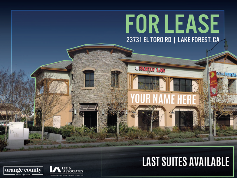 El Toro Rd, Lake Forest, CA for lease - Building Photo - Image 1 of 8