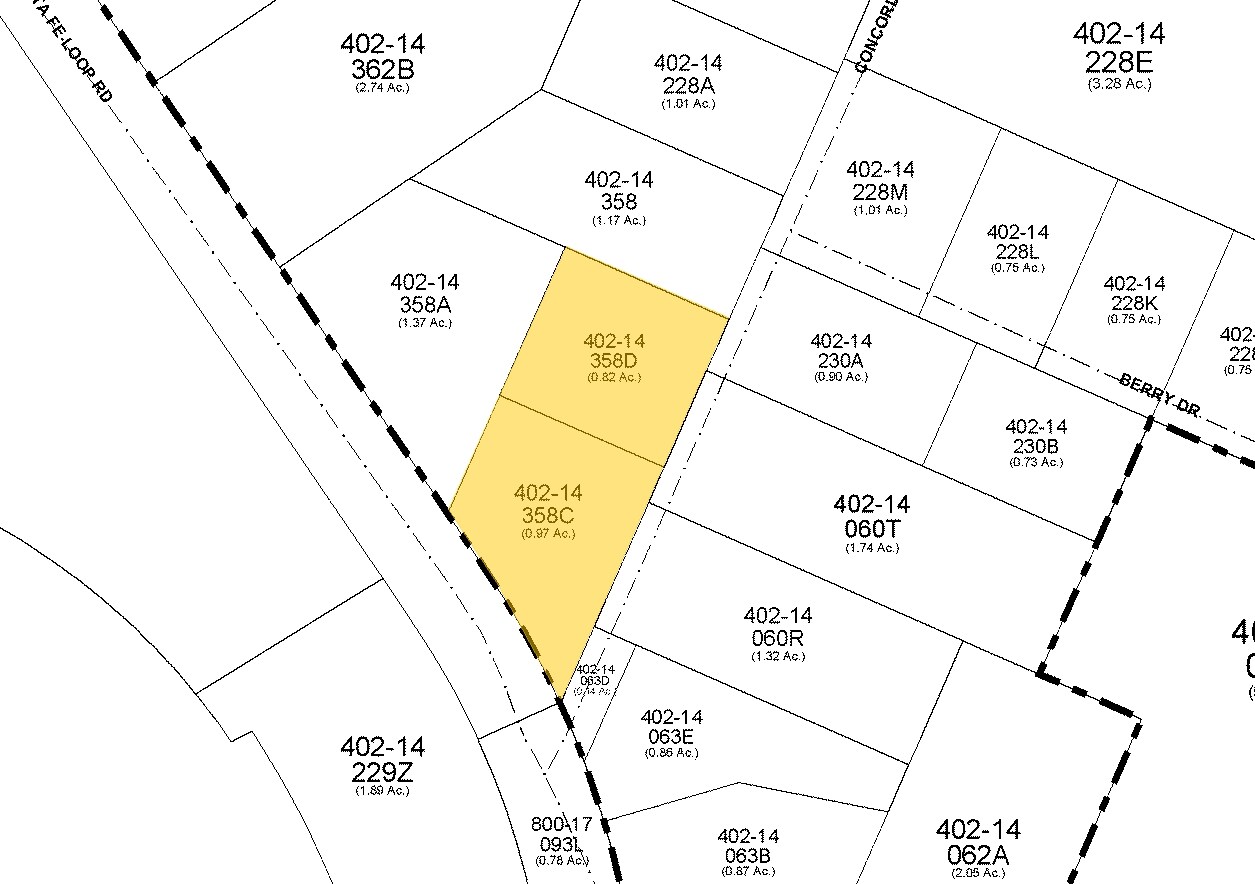 11650 E Santa Fe Loop, Dewey, AZ for sale Plat Map- Image 1 of 1