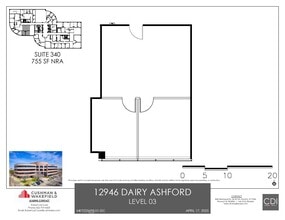 12946 Dairy Ashford Rd, Sugar Land, TX for lease Floor Plan- Image 1 of 1
