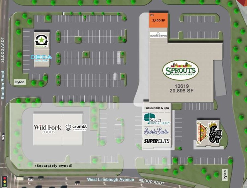 10619 Sheldon Rd, Tampa, FL for lease Site Plan- Image 1 of 1